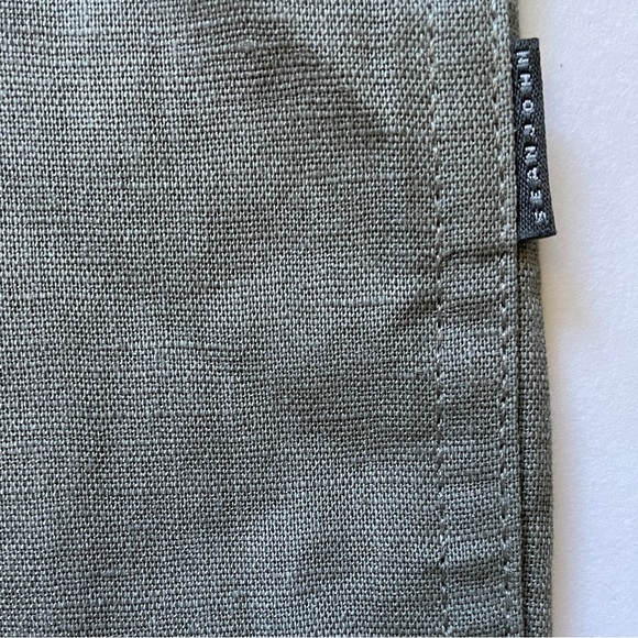 SEAN JOHN Mens 3XB Shirt Linen Short Sleeve Gray Button Up Big & Tall 3XL XXXL - Picture 7 of 9